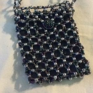 Vintage mini beaded bag.